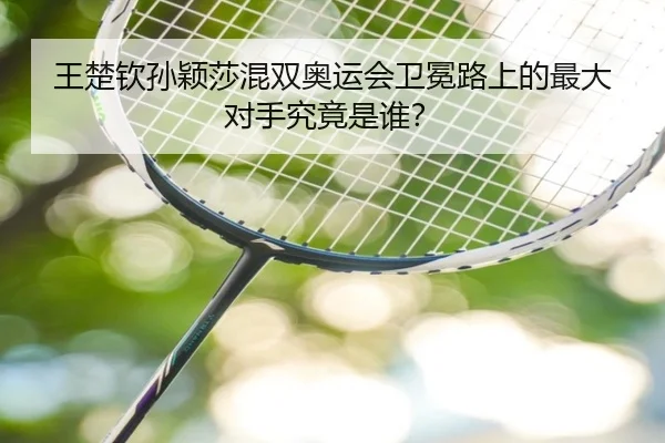 王楚钦孙颖莎混双奥运会卫冕路上的最大对手究竟是谁？